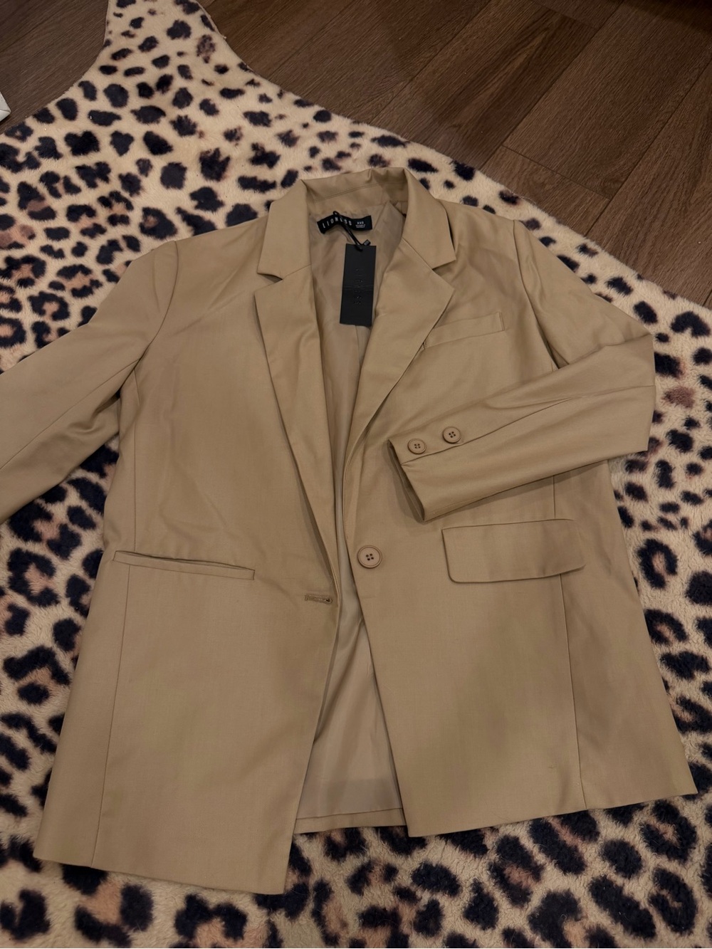 Lioness oversized Beige blazer